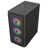 Rampage BETA MESH 650W 80 Plus ARGB Fan Temperli Camlı Mid-T Oyuncu Kasası(Siyah