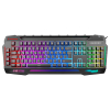 Rampage KB-R63 STAGE Sese Duyarlı RGB Q USB +Ses Mik Çıkışlı Siyah Oyuncu Klavye
