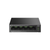 Tp-Link LS105LP 5-Port 10/100 Mbps Desktop Switch with 4-Port PoE+ (41W)