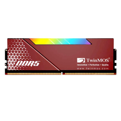 Twinmos 16Gb 6000Mhz Ddr5 U-Dimm Cl36 Rgb Black Ram (Tmd516Gb6000Urgb36B)