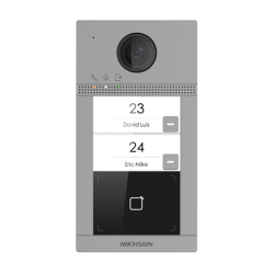 Hikvision Ds-Kv8213-Wme1 2 Buton Metal İnterkom Villa Kapı &Uuml;Nitesi