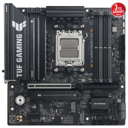 Asus Tuf Gaming B850M-E Wifi Amd B850 Ddr5 M.2 Dp/Hdmi Pci 5.0 Am5 Anakart