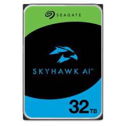 Seagate 32Tb 3.5&Quot; 7200Rpm 512Mb Sata Skyhawk  Ai (5 Yıl Garanti)(St32000Ve000