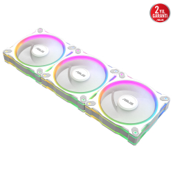 Asus Prime Mr120 Argb Reserve White -  28 Mm,Aura Sync,&Uuml;&Ccedil;L&Uuml; Paket Kasa Fanı