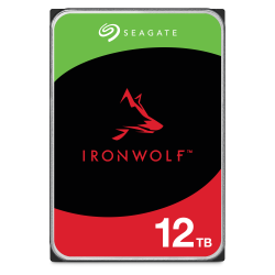 Seagate 12Tb 3.5&Quot; 7200Rpm 256Mb Sata Ironwolf ( 3 Yıl Garanti ) ( St12000Vn0008)