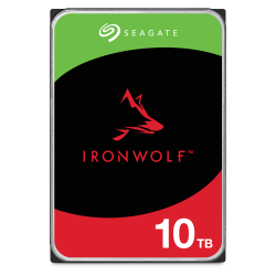 Seagate 10Tb 3.5&Quot; 7200Rpm 256Mb Sata Ironwolf ( 3 Yıl Garanti ) ( St10000Vn000 )