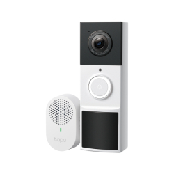 Tp-Link Tapo D210 2K G&Ouml;R&Uuml;Nt&Uuml;L&Uuml; Kapı Zili Kamerası (6 Aylık Pil &Ouml;Mr&Uuml;)(İki Y&Ouml;N Ses