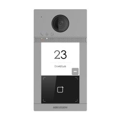 Hikvision Ds-Kv8113-Wme1 1 Buton Metal İnterkom Villa Kapı &Uuml;Nitesi