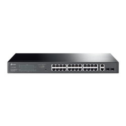 Tp-Link Tl-Sg1428Pe 24-Port Gigabit + 2X-Rj45/Sfp Uplink Poe+ Rackm Switch(250W)