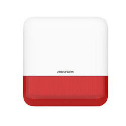Hikvision Ds-Ps1-E-We Kablosuz Dış Ortam Siren Kırmızı