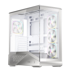 1St Player Gm7 Btf Silver Argb 4X12Cm Fan Temperli Cam Usb3.0 Type-C Atx Kasa
