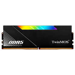 Twinmos 16Gb 6000Mhz Ddr5 U-Dimm Cl36 Rgb Black Ram (Tmd516Gb6000Urgb36B)