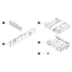 Lenovo St45 V3 1X3.5 Hdd + Odd Cage Kit (4Xf7A96626)