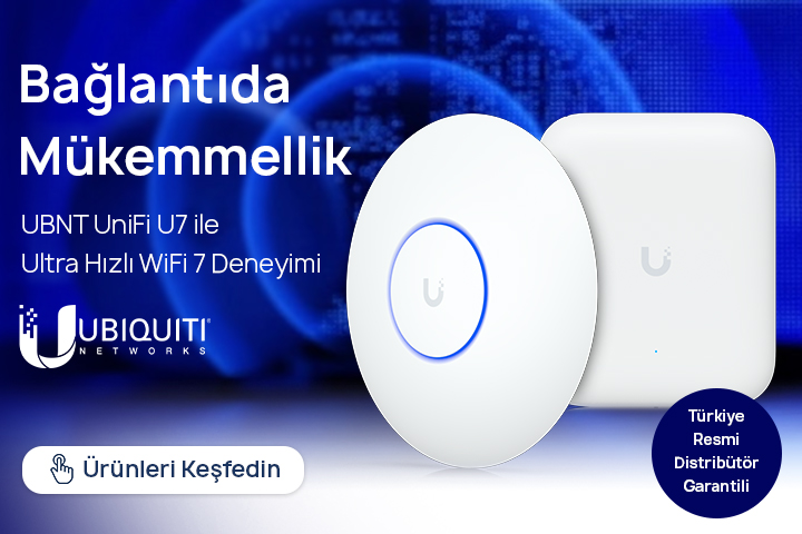 UBNT UniFi U7 ile Ultra Hızlı WiFi 7 Deneyimi