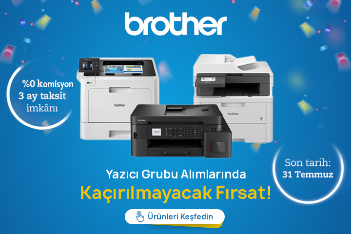 Brother Yazıcı Grubu Alımlarında Kaçırılmayacak Fırsat!