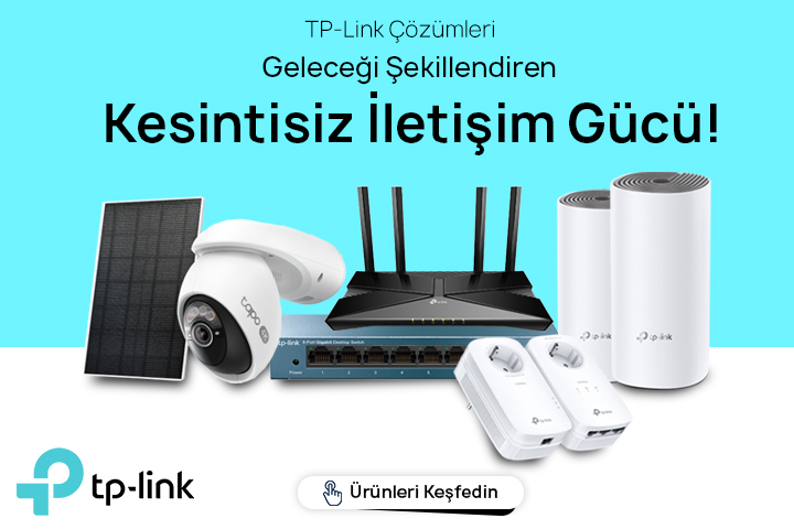 TP-Link Çözümleri Geleceği Şekillendiren  Kesintisiz İletişim Gücü!
